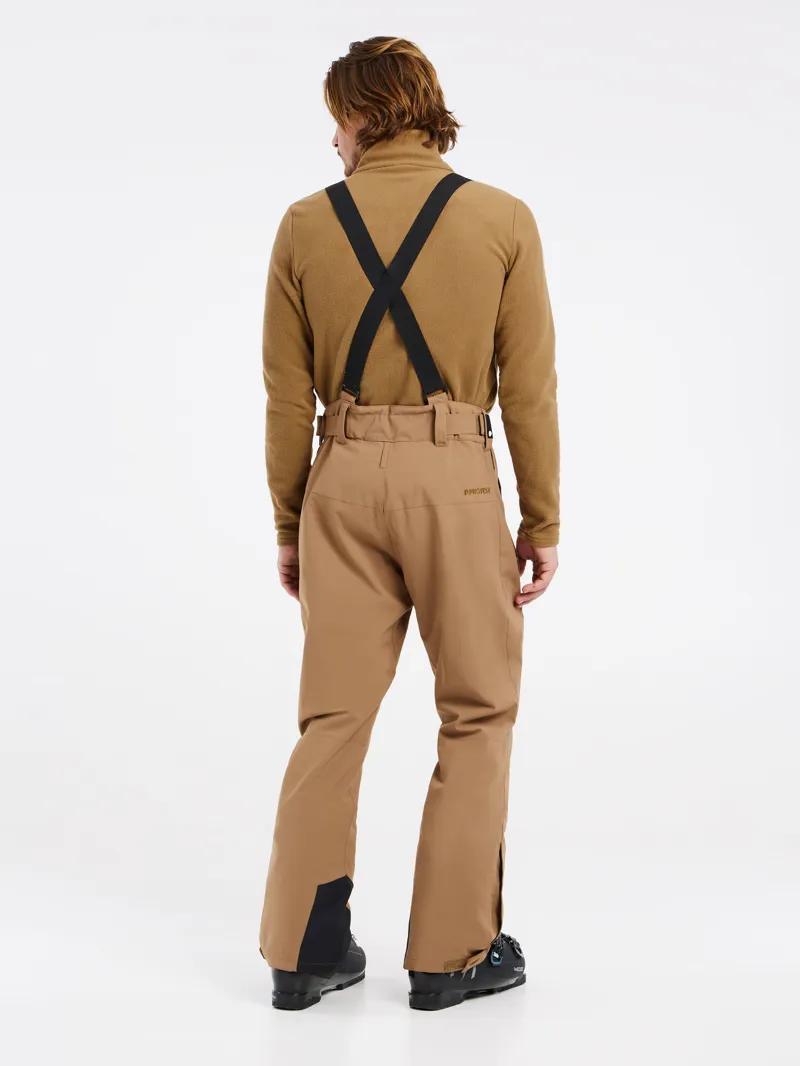 Protest Owens Mens Ski Pants - Sandy Brown-2
