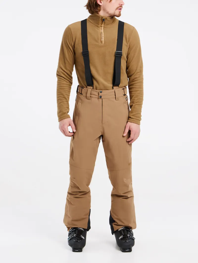 Protest Owens Mens Ski Pants - Sandy Brown-5