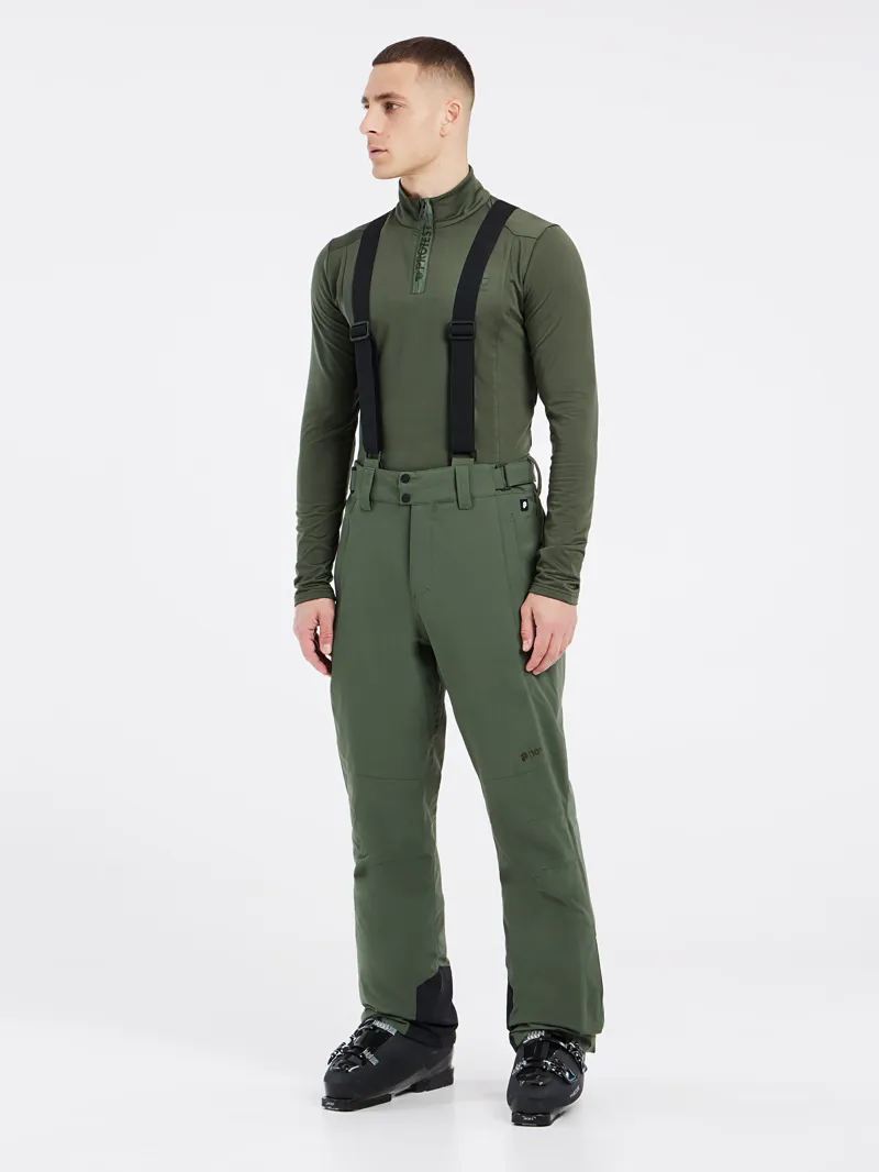 Protest Owens Mens Ski Pants - Thyme Green-4
