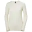 Helly Hansen Merino Mid LS Crew Womens Baselayer Top In White