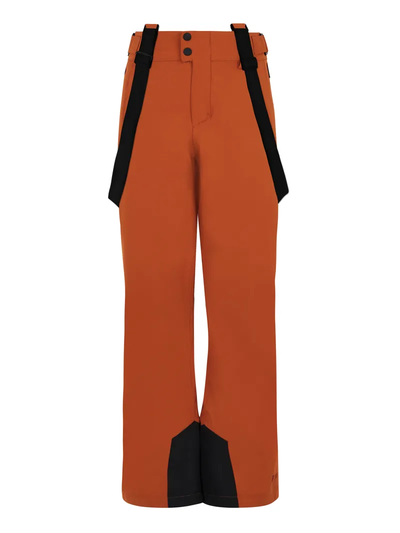 Protest Bork Kids Ski Pants - Umber Orange