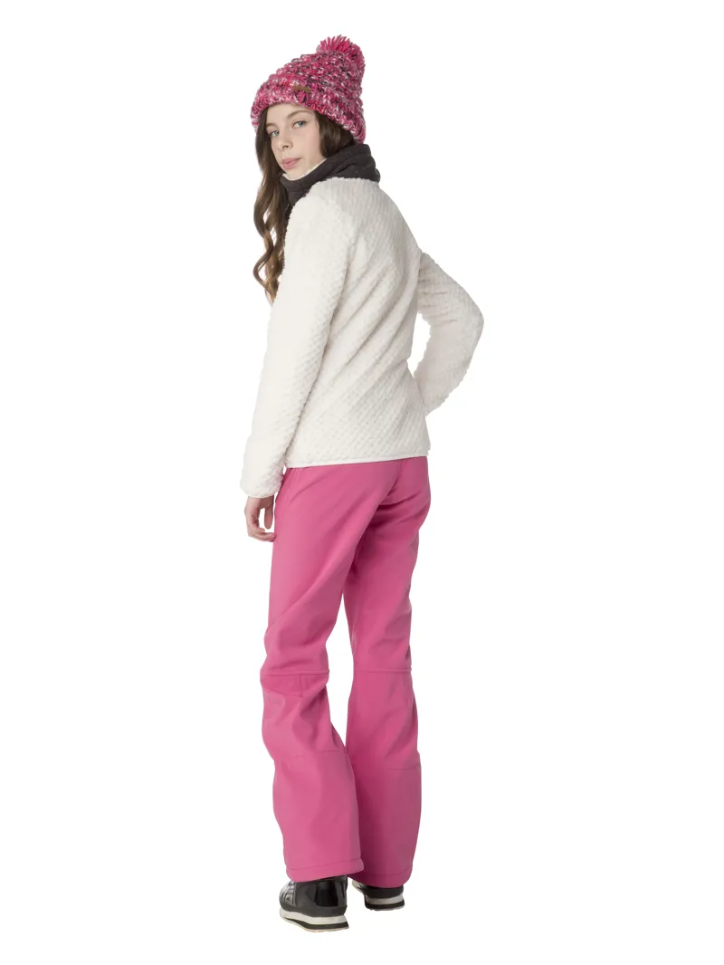 Protest Lole Junior Girls Ski Pant In Flora Pink-3