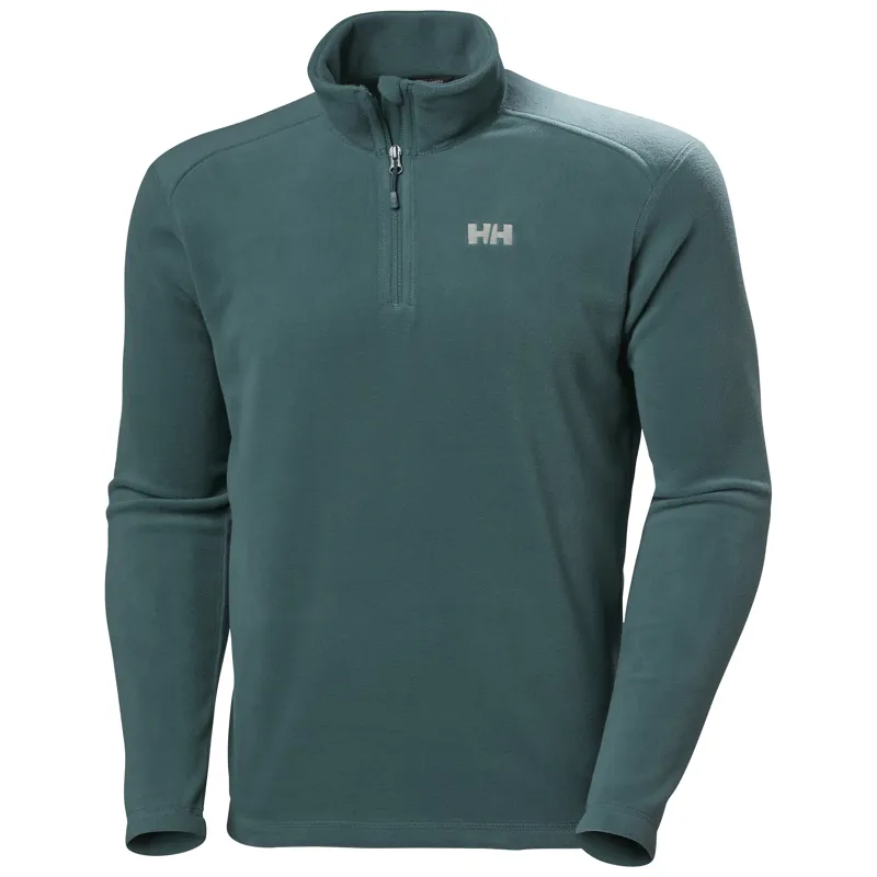 Helly Hansen Mens Daybreaker Half Zip Micro-Fleece - Dark Creek Green