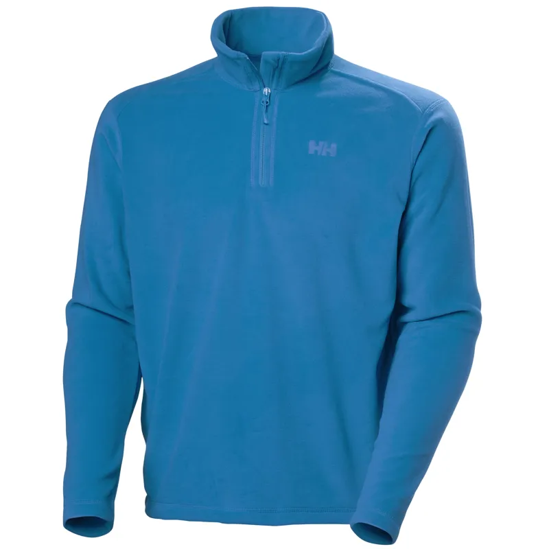 Helly Hansen Mens Daybreaker Half Zip Micro-Fleece - Cerulean Blue