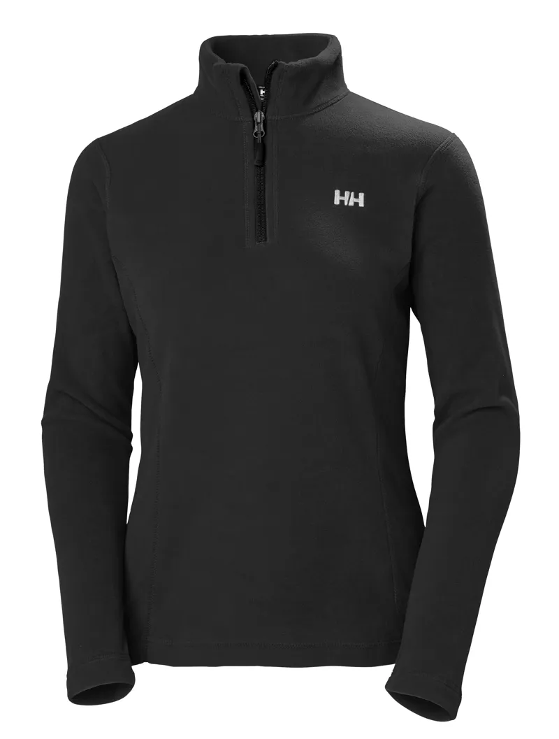 Helly Hansen Womens Daybreaker Half Zip Micro-Fleece - Black