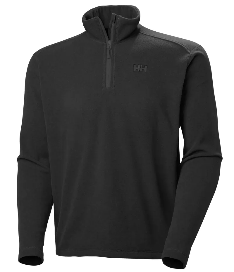 Helly Hansen Mens Daybreaker Half Zip Micro-Fleece - Black
