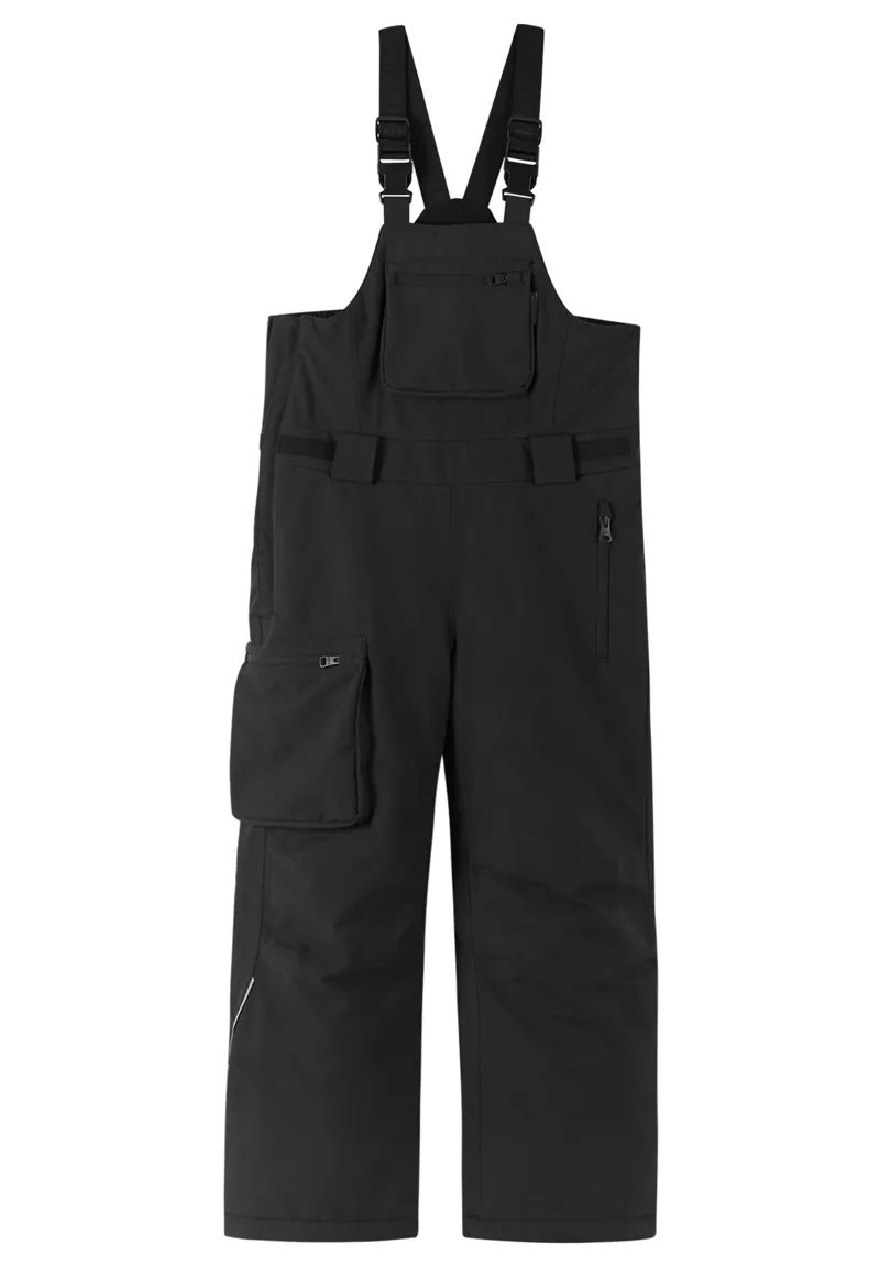 Reima Rheti Kids High Waist Ski Pants - Black