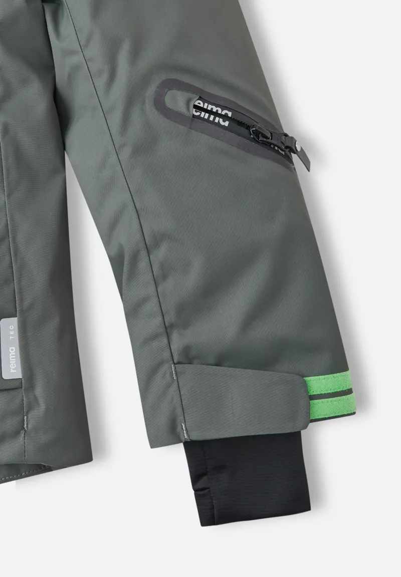 Reima Tirro Kids Ski Jacket - Green-3
