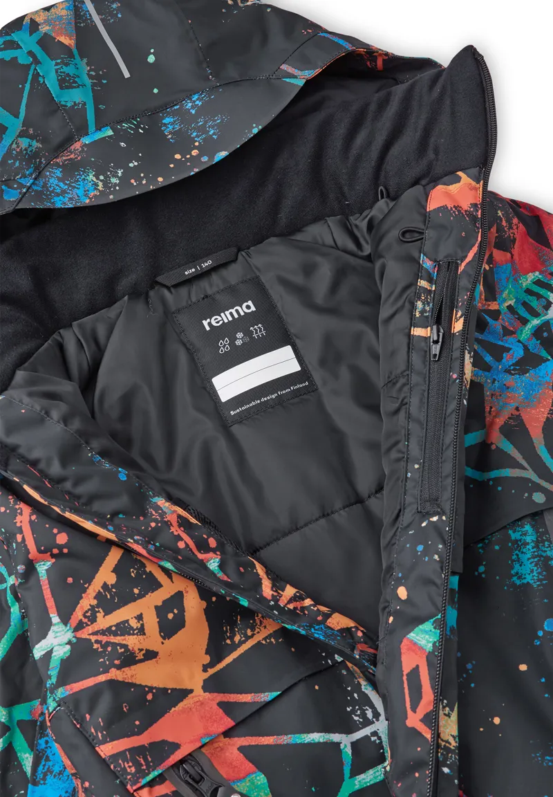 Reima Tirro Kids Ski Jacket - Black-2