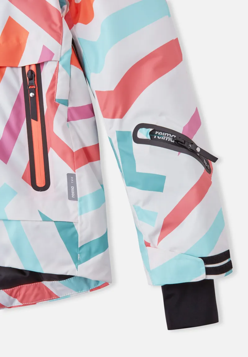 Reima Posio Kids Ski Jacket - White-4
