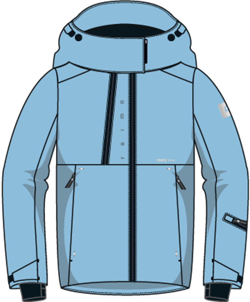 Reima Perille Kids Ski Jacket - Light Blue