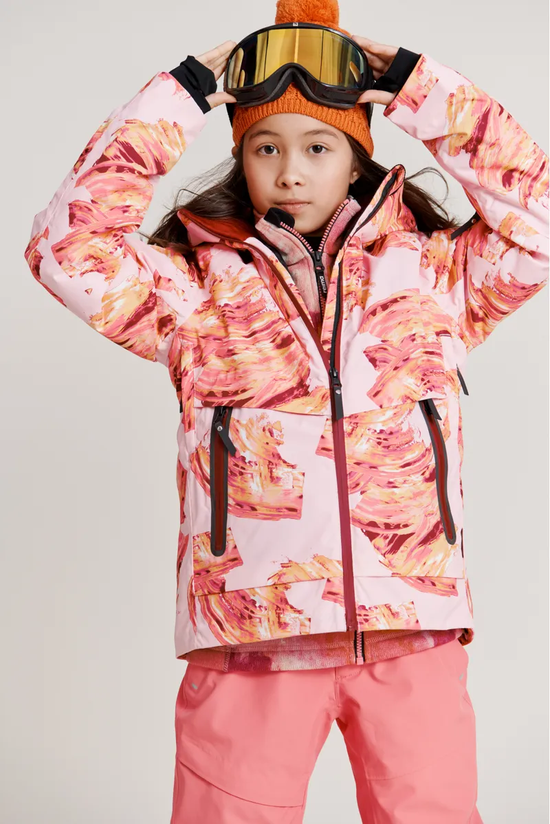 Reima Posio Kids Ski Jacket - Pink-1