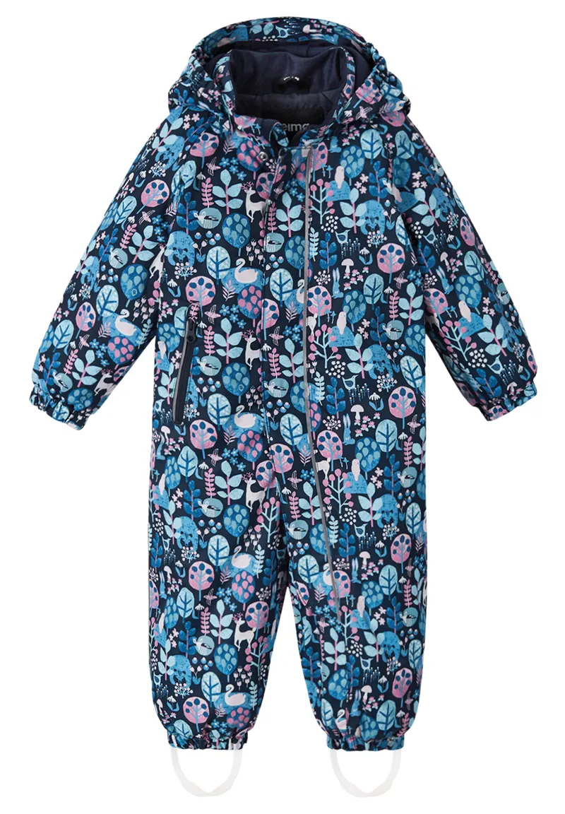 Reima Puhuri Toddler All in One Suit - Blue Print