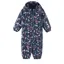Reima Puhuri Toddler All in One Suit - Navy Blue Print