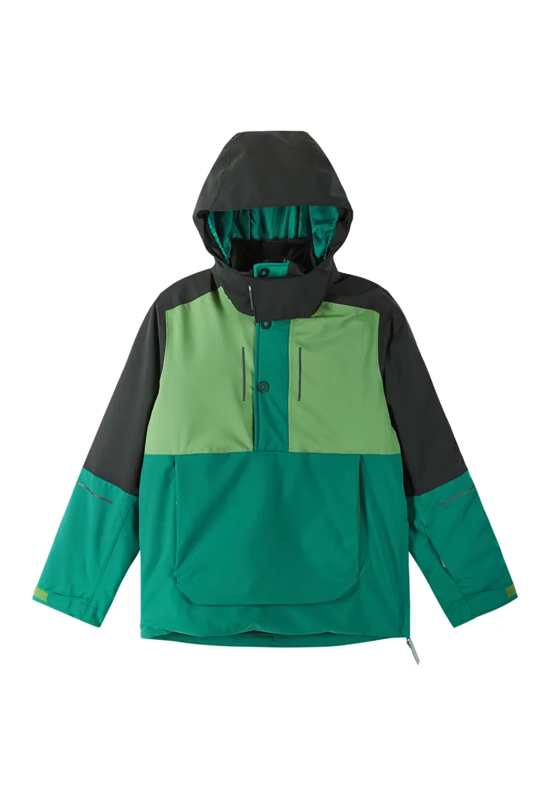 Reima Arantila Kids Overhead Ski Jacket - Green