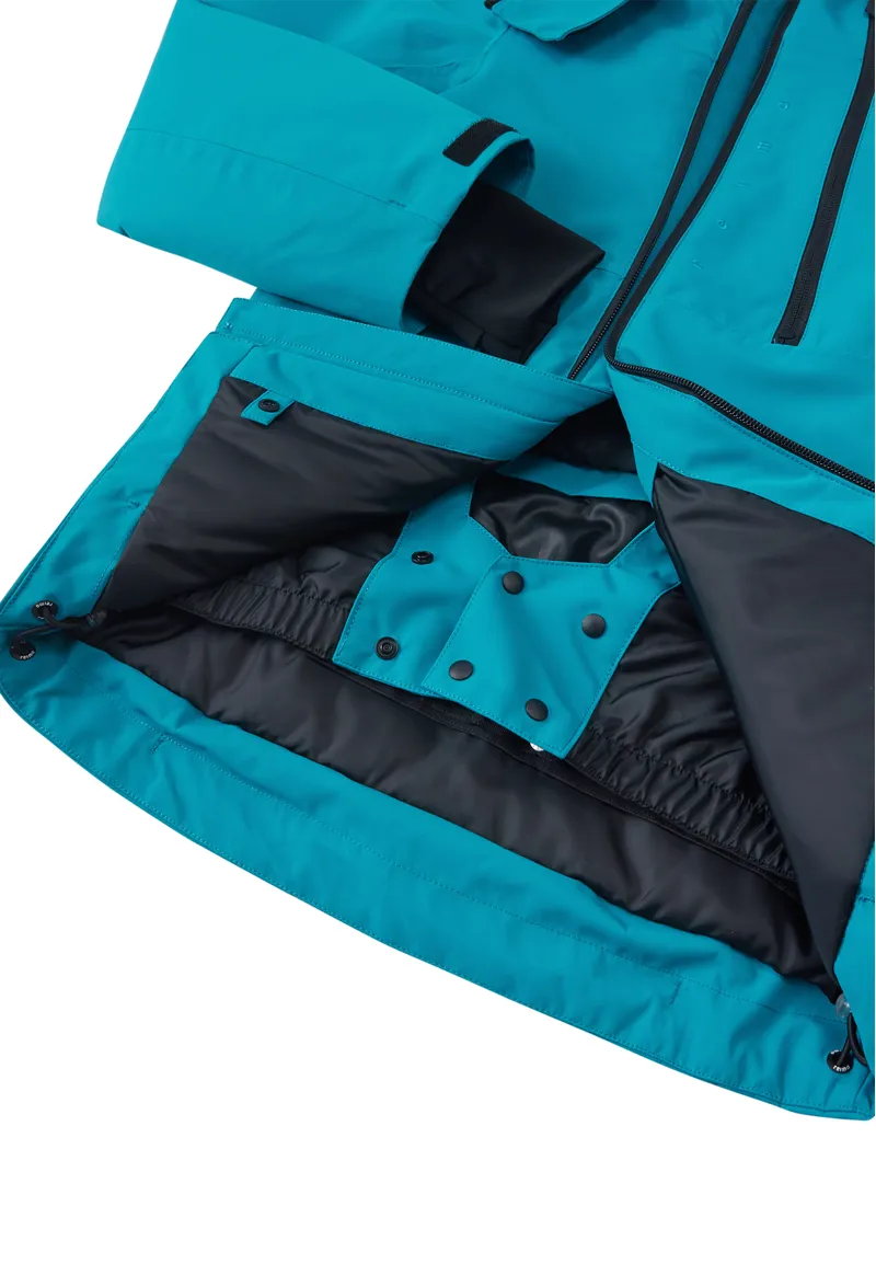 Reima Tieten 2.0 Kids Ski Jacket - Aqua Black-2