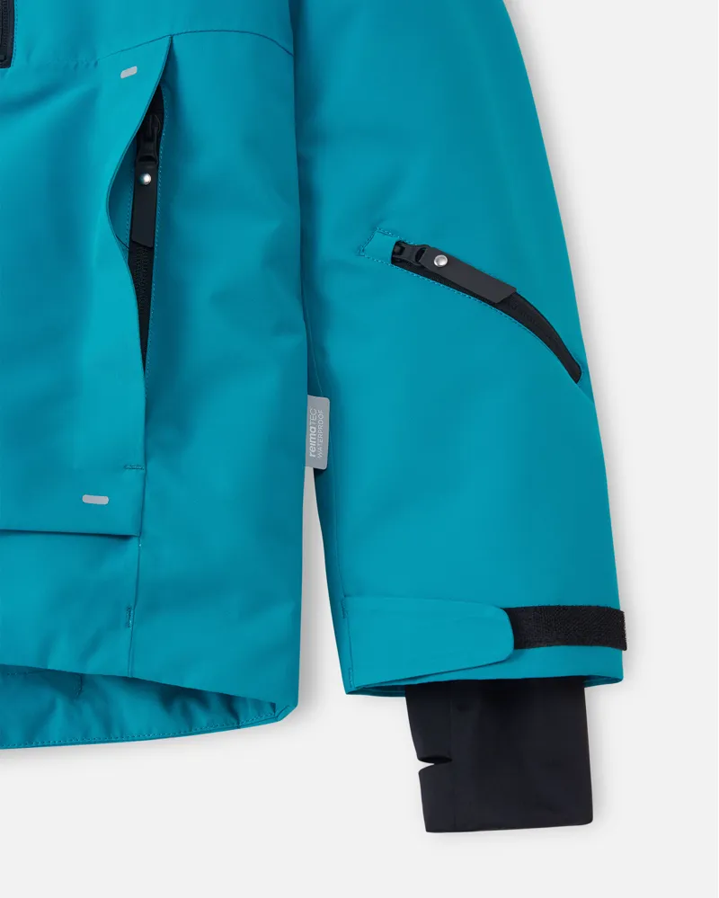 Reima Tieten 2.0 Kids Ski Jacket - Aqua Black-3