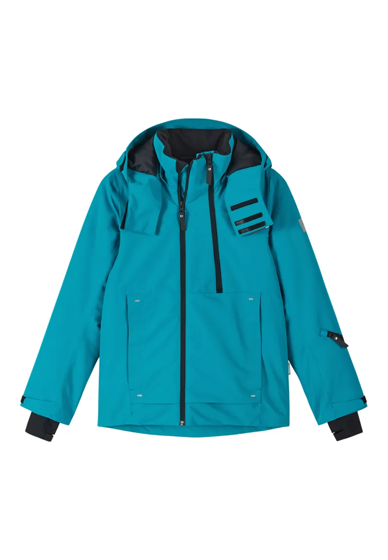 Reima Tieten 2.0 Kids Ski Jacket - Aqua Black
