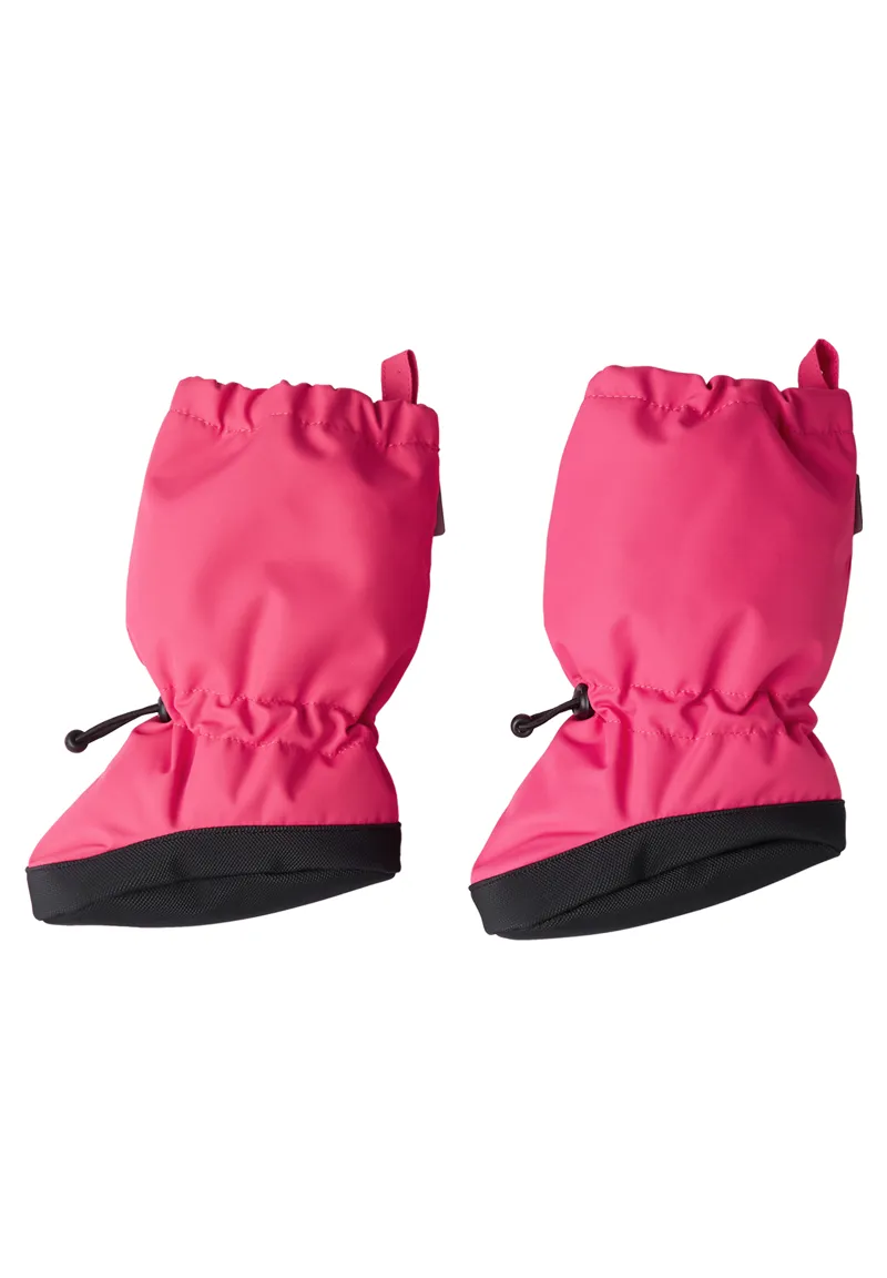 Reima Antura Baby Snow Booties in Soft Pink