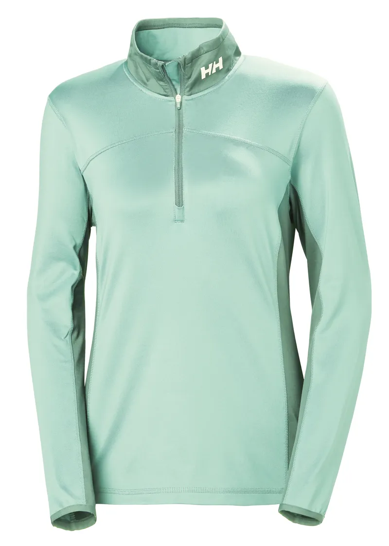 Helly Hansen Phantom 2.0 Womens Half Zip Layer in Green