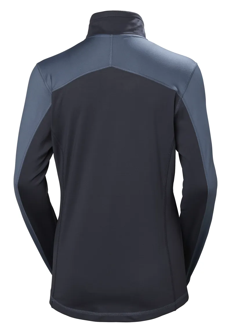 Helly Hansen Phantom 2.0 Womens Half Zip Layer in Graphite Blue-1