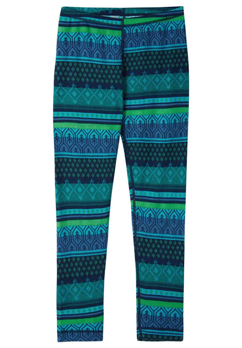 Reima Taitoa Kids Merino Thermal  Baselayer Set - Navy Blue-3