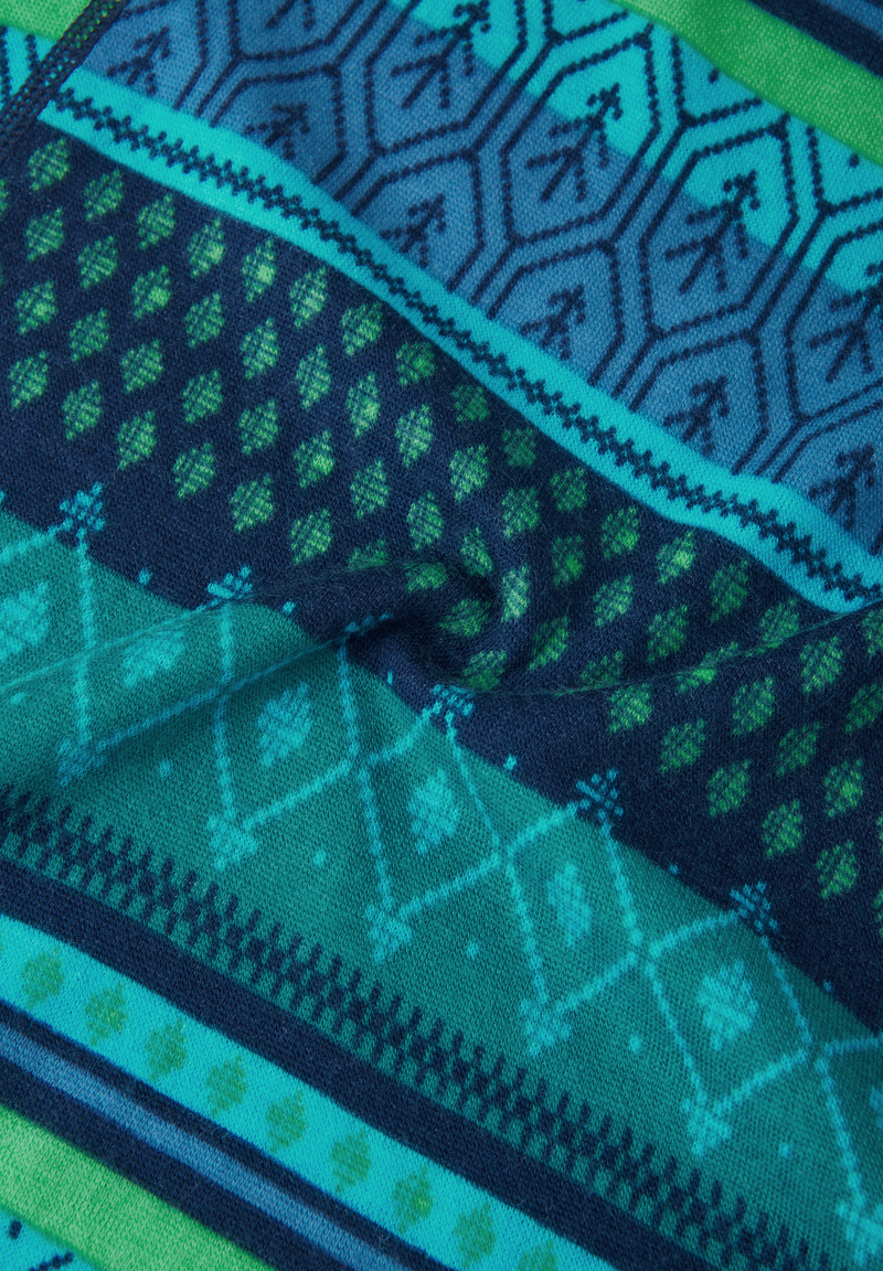 Reima Taitoa Kids Merino Thermal  Baselayer Set - Navy Blue-1