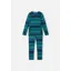 Reima Taitoa Kids Merino Thermal  Baselayer Set - Navy Blue
