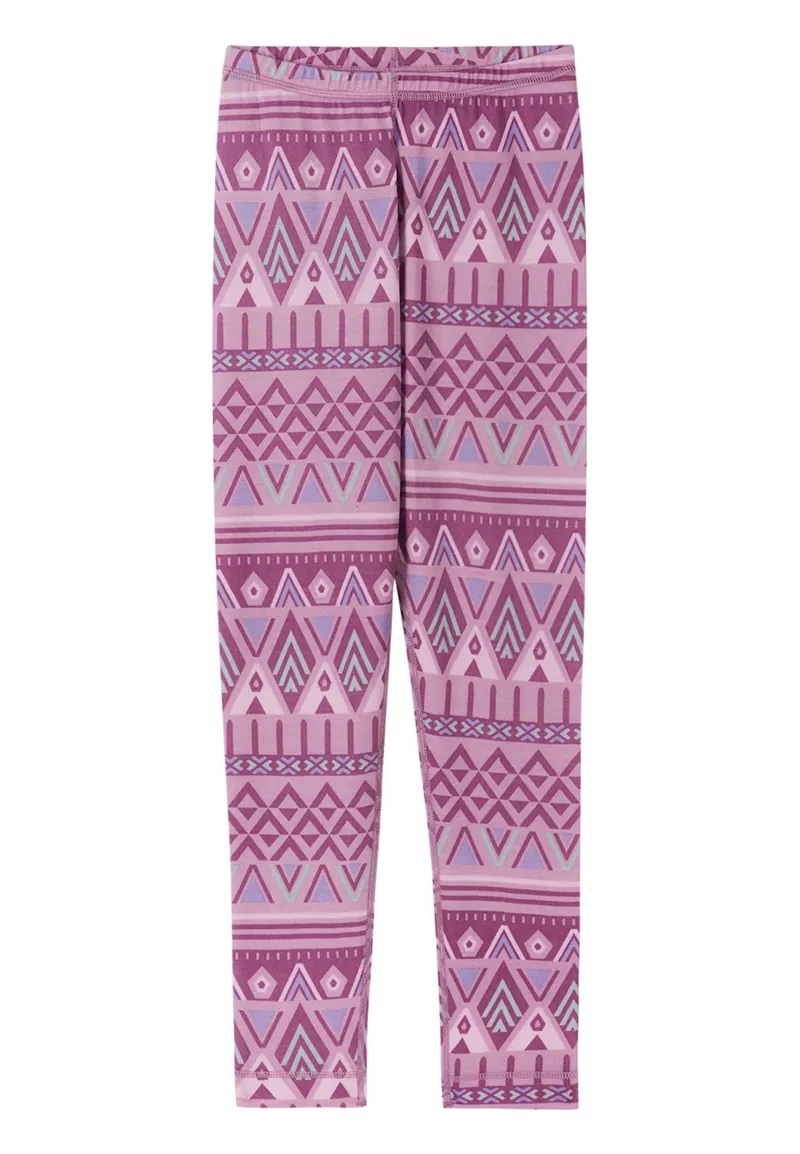 Reima Taitoa Kids Merino Thermal Baselayer Set - Pink-2