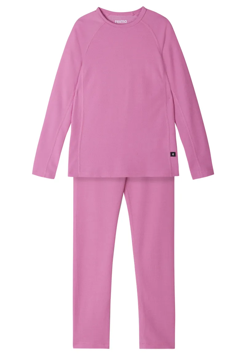 Reima Lani Kids Thermal  Baselayer Set - Pink