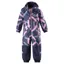 Reima Snowy Childs All in One Suit in Pink/Blue
