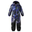 Reima Snowy Childs All in One Suit in Blue/Black