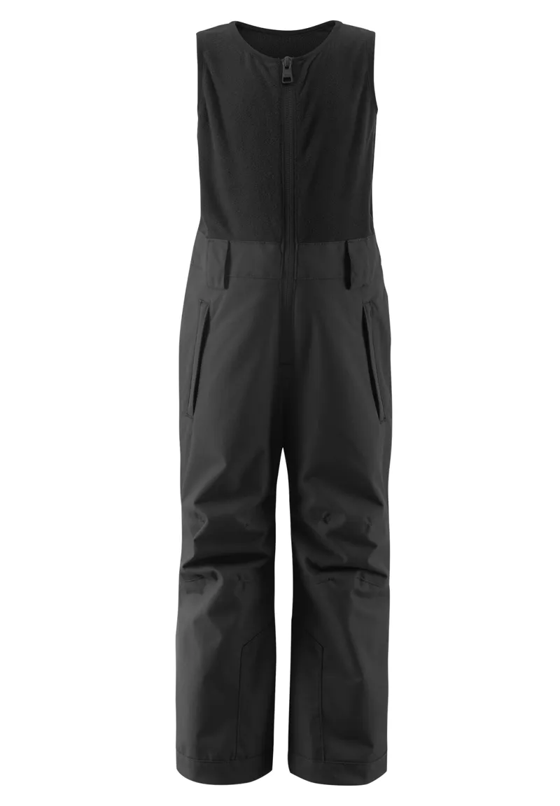 Reima Junior Oryon Ski Pants with Vest in Black