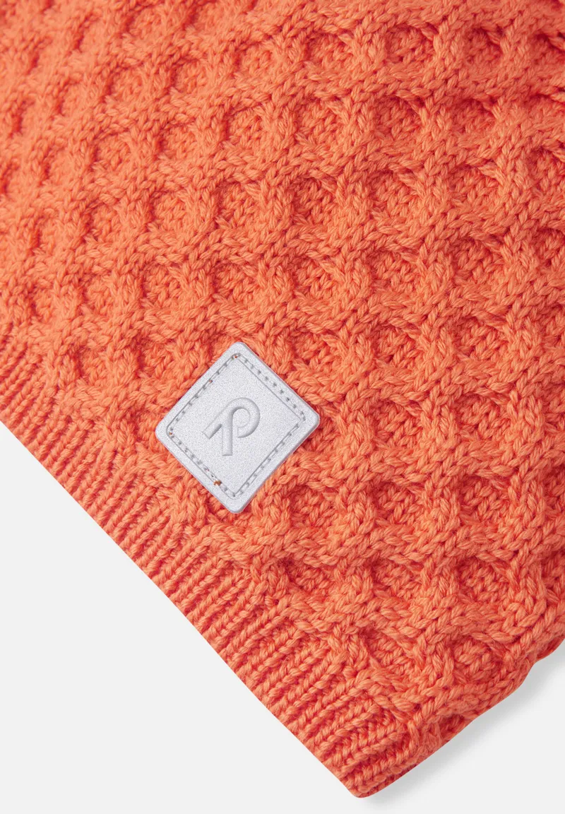 Reima Nyksund Kids Merino Beanie Hat - Orange-1