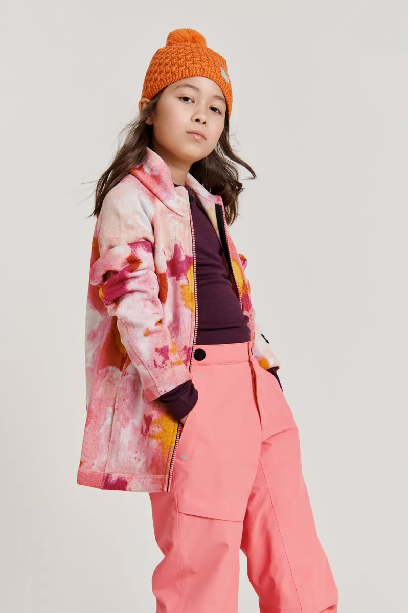 Reima Nyksund Kids Merino Beanie Hat - Orange-3