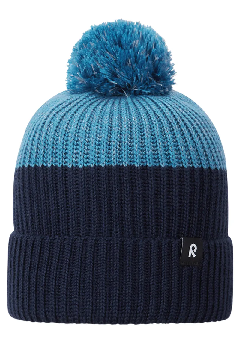 Reima Pilke Kids Beanie Hat - Navy Blue