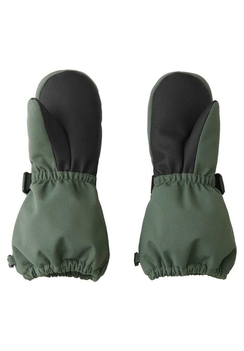 Reima Ote 2.0 kids Winter Mittens - Dark Green-1