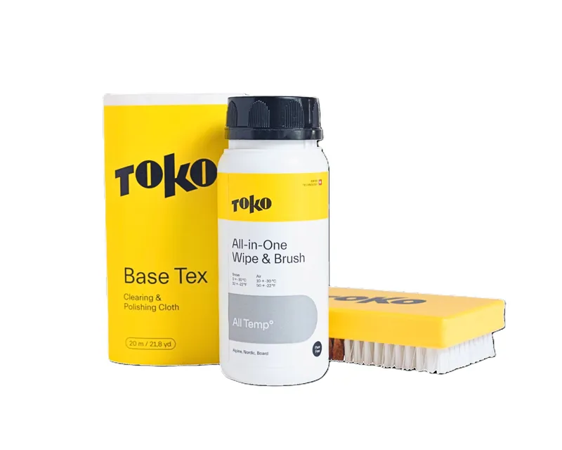 Toko All In One Wipe and Brush Kit for Waxing