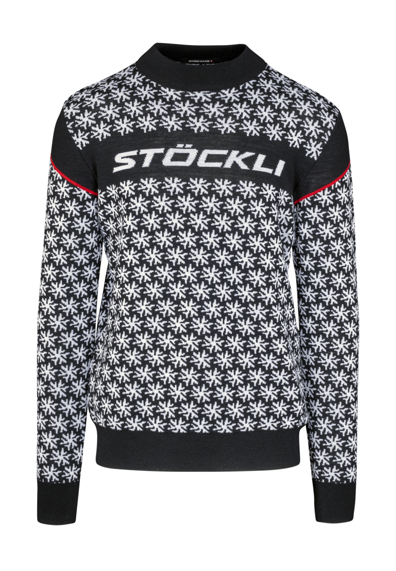 Stockli Swiss Snow Unisex Pullover - Black