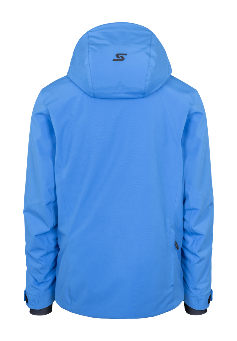 Stockli Race Mens Ski Jacket - Azzurro Blue-1