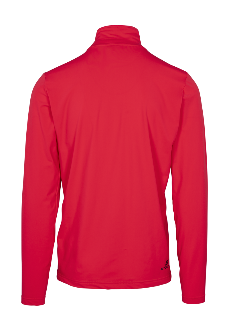 Stockli Montero Half Zip Mens Midlayer - Red-1