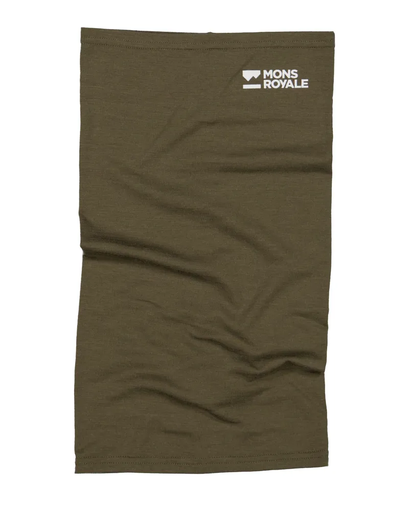 Mons Royale Dose Merino Flex 200 Neckwarmer - Olive-1