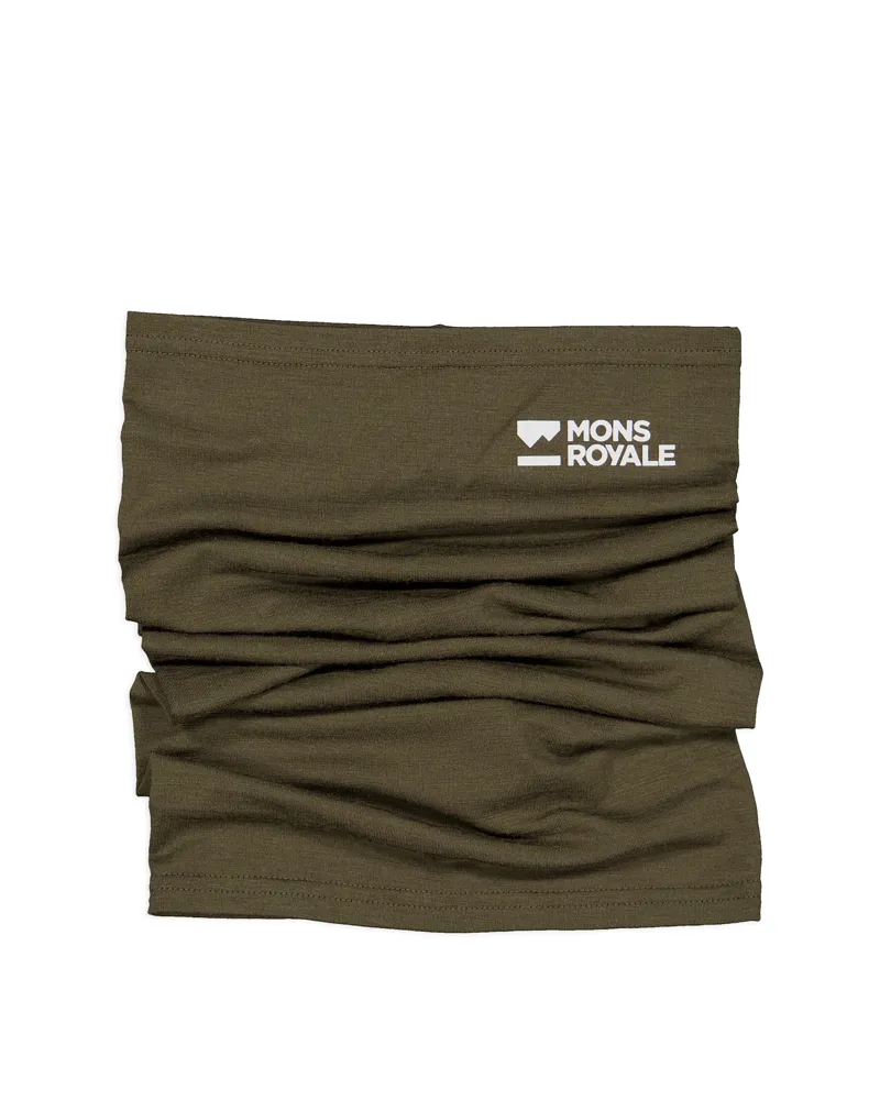 Mons Royale Dose Merino Flex 200 Neckwarmer - Olive