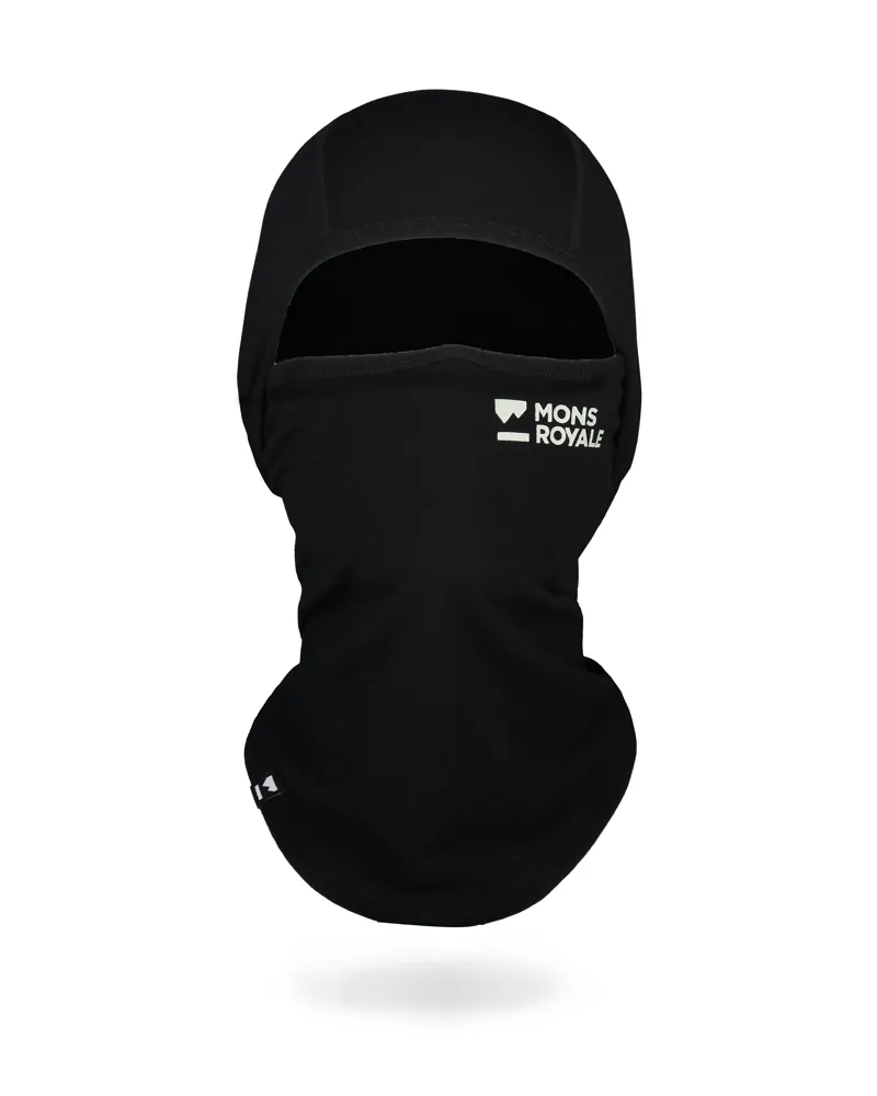 Mons Royale Santa Rosa Merino Balaclava Black S/M