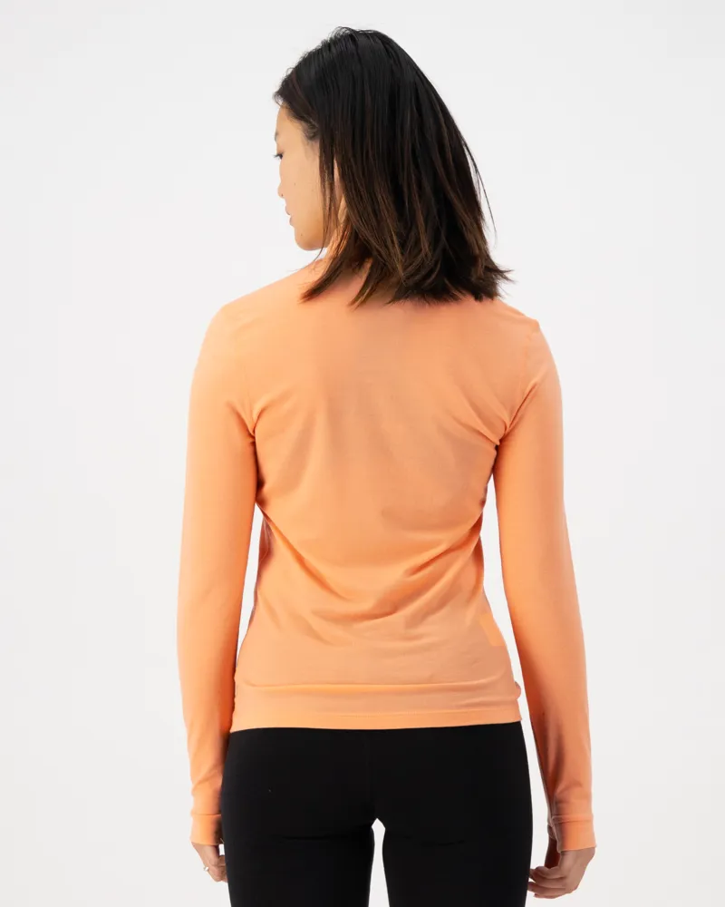 Mons Royale Cascade 200 Womens Baselayer LS - Punch-2