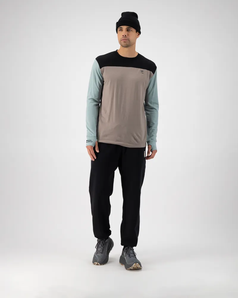 Mons Royale Yotei LS Merino Mens Top - Dew-3