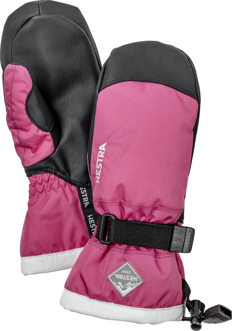 Hestra Gauntlet Czone Junior Ski Mittens - Pink