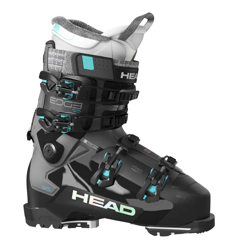 Head Edge 95W HV Grip Walk Womens Ski Boots - Black