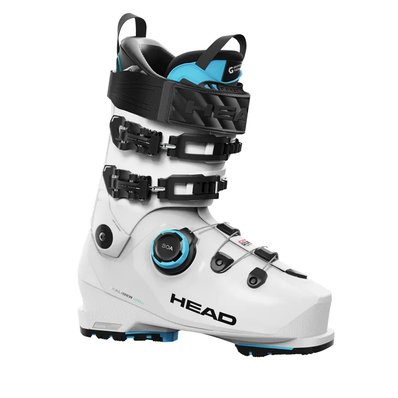 Head Kaliber 120 MV GW BOA Mens Ski Boots - White