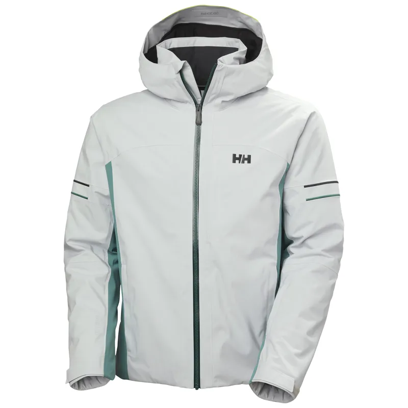 Helly Hansen Courchevel Mens Ski Jacket - Grey Fog